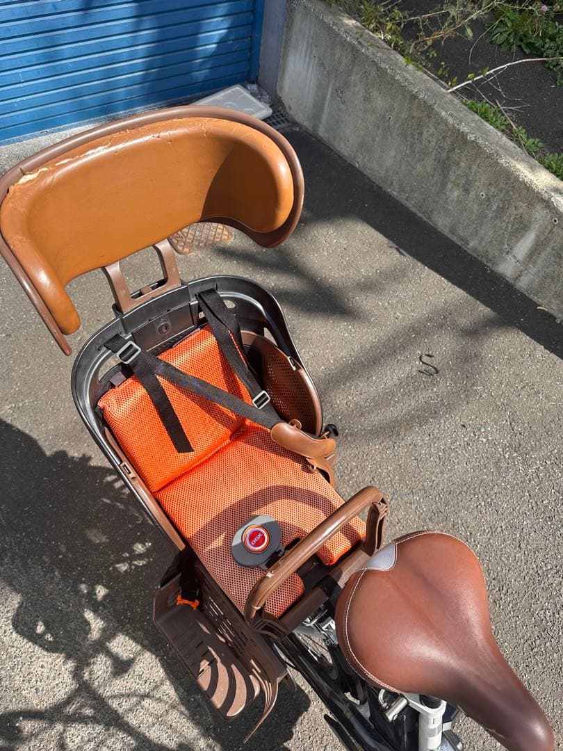 「札幌市お渡し」電動アシスト自転車 チャイルドシート付き