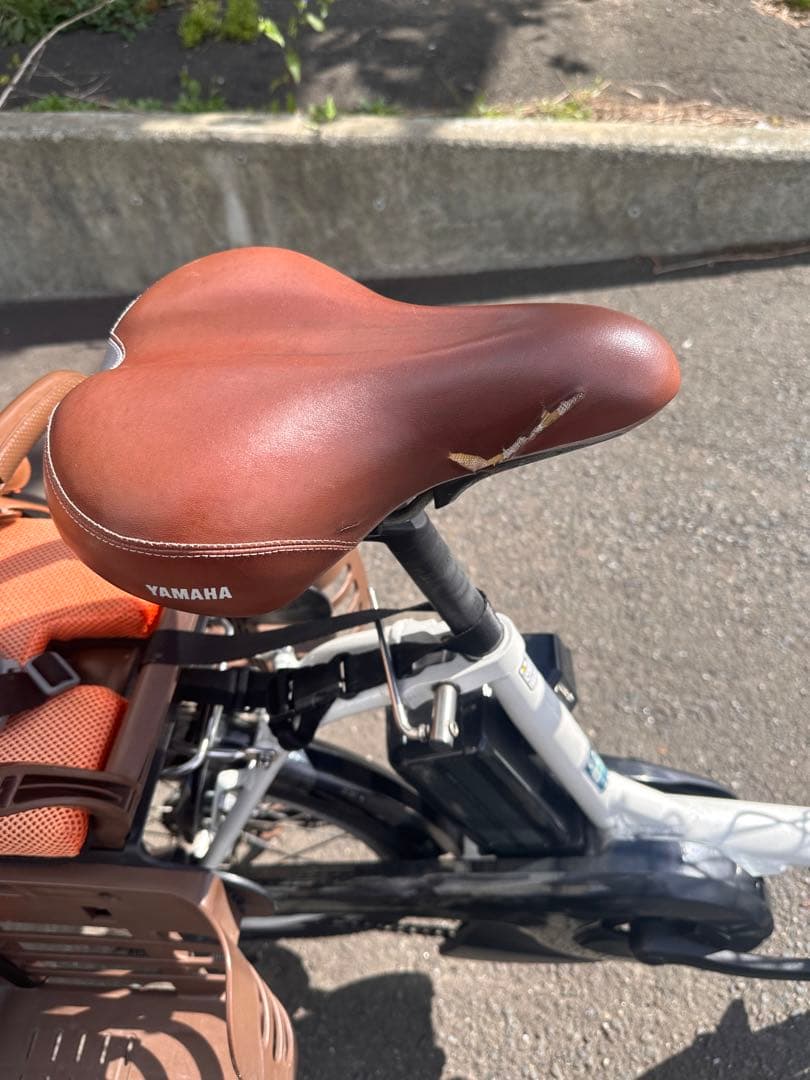 「札幌市お渡し」電動アシスト自転車 チャイルドシート付き