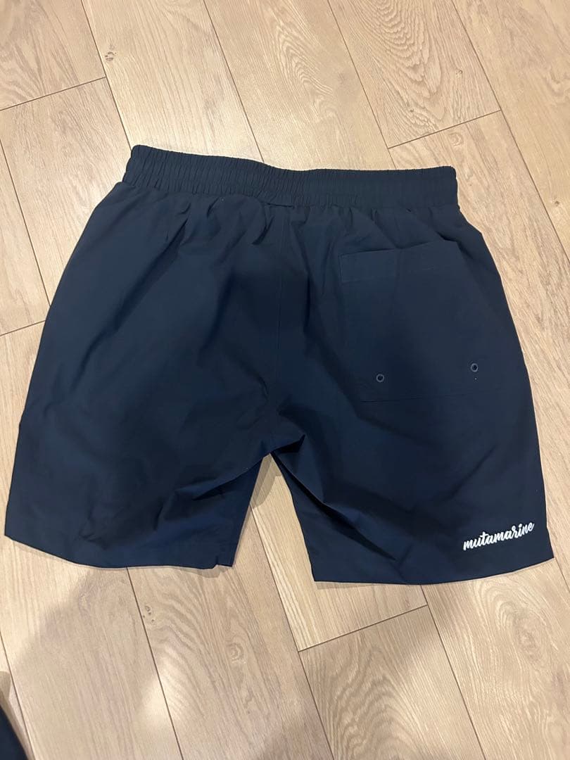 【新品 】muta marine セットアップ M 黒上下セット　ムータマリン