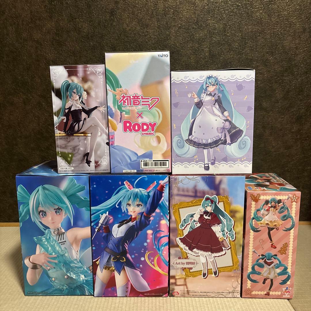 【初音ミク】フィギュア 7体セット