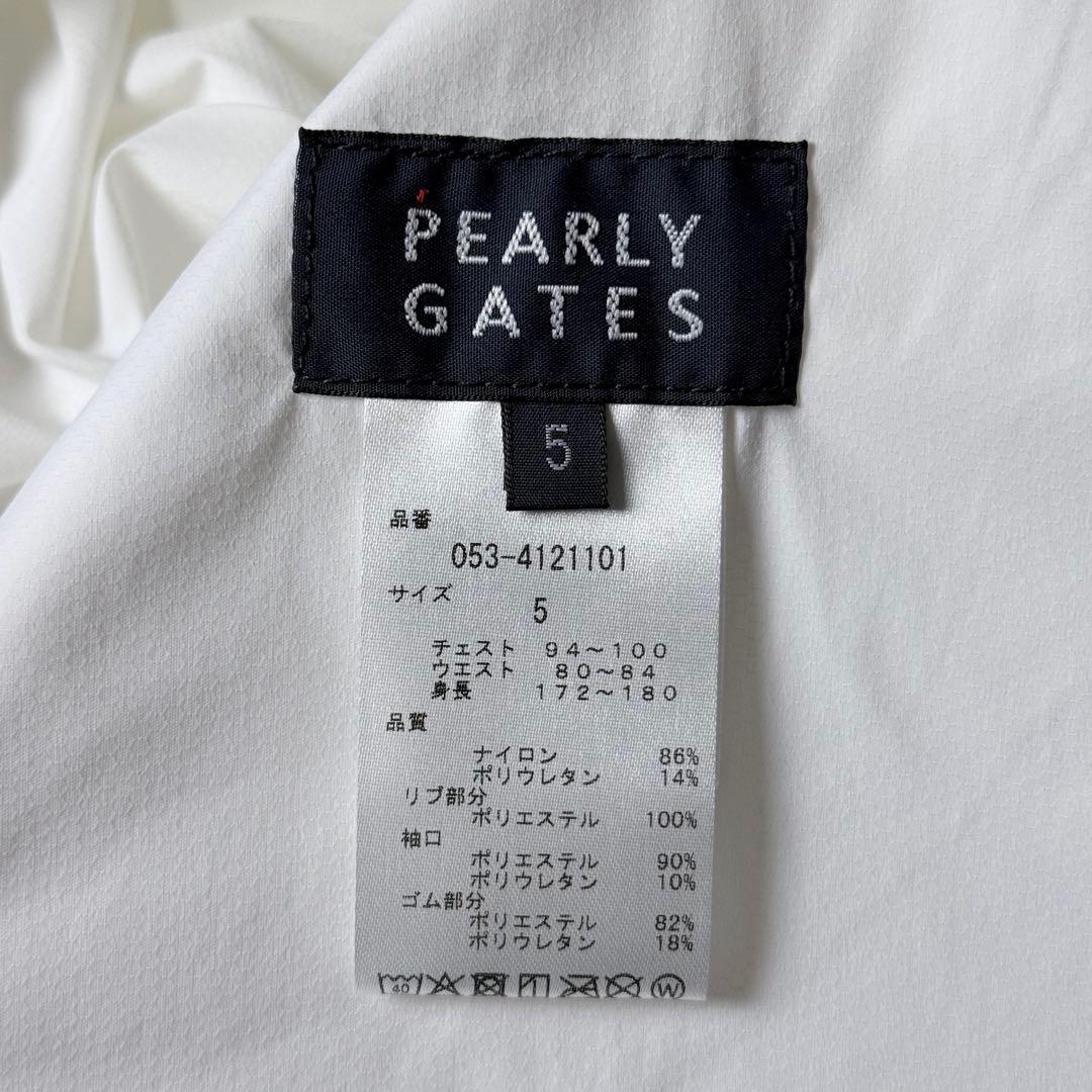 PEARLY GATES パーリーゲイツ 薄手 ジップアップ ジャケット