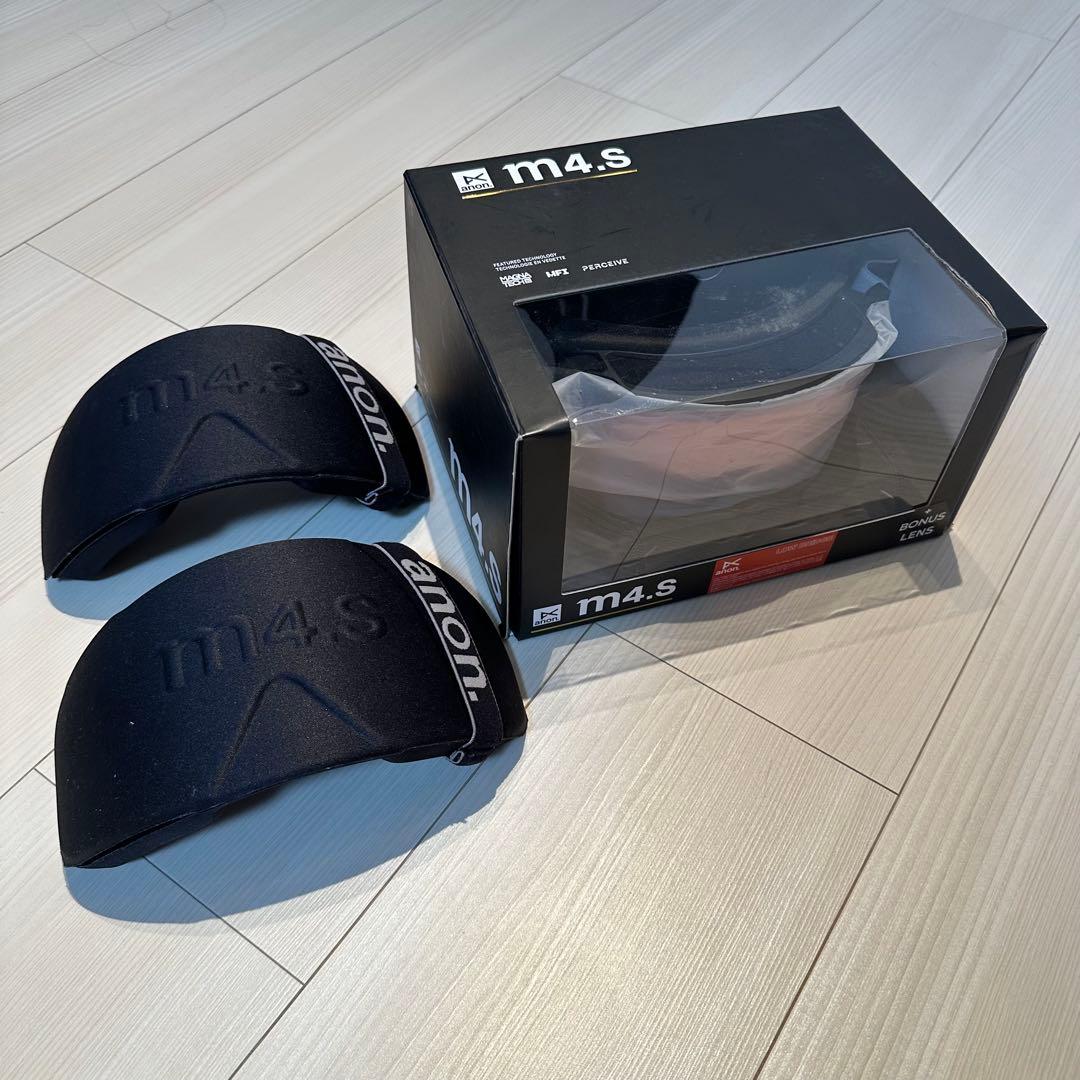 【限定値下げ中】ANON M4S 23-24モデル　レンズ3枚