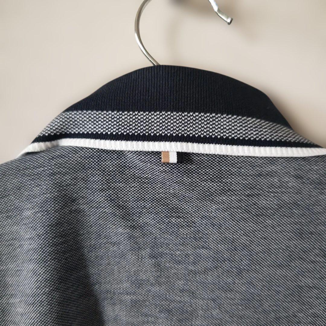 HugoBOSS ダークブルー ポロシャツ メンズ