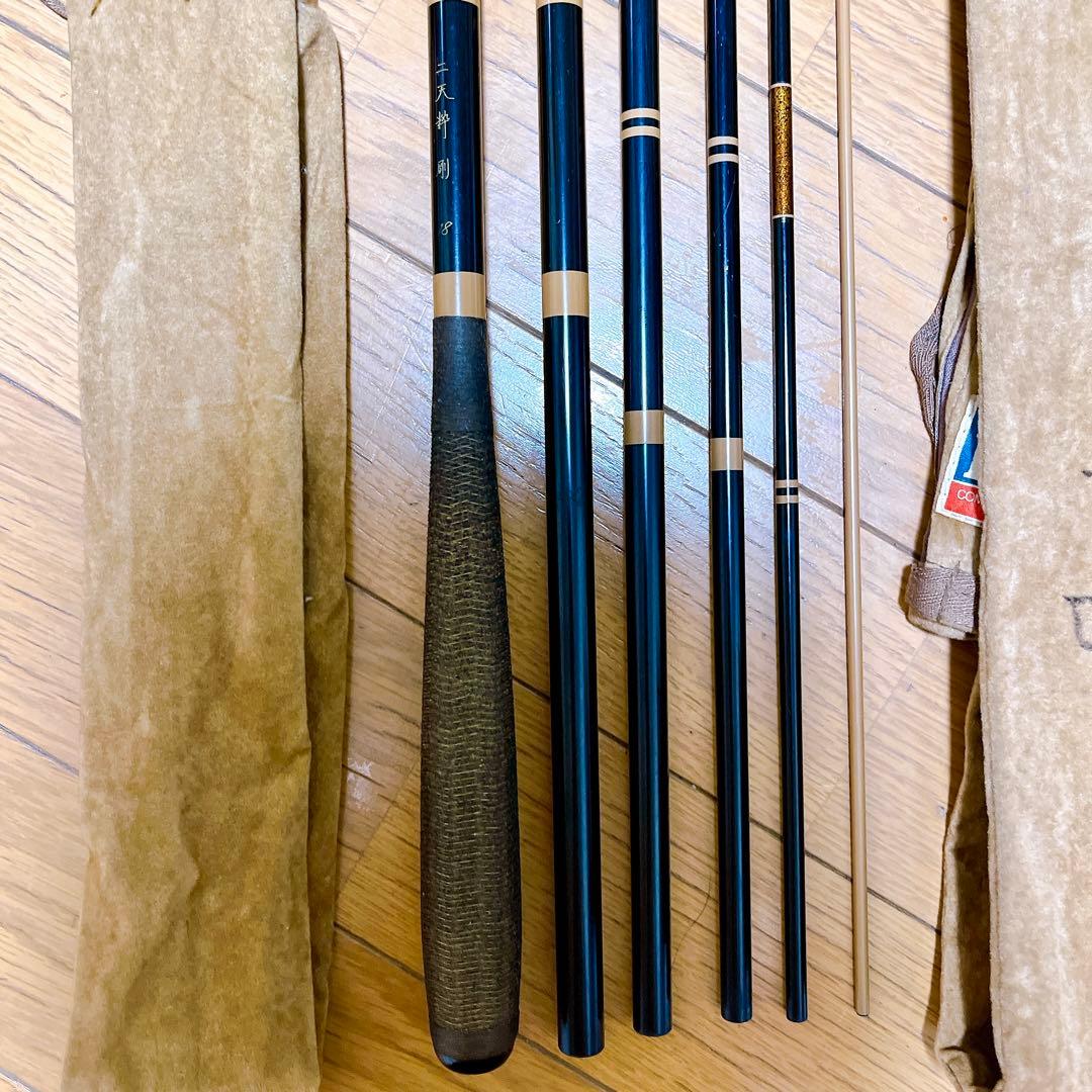 Daiwa 二天枠 剛 14 18尺 2本セット　ヘラ竿 ダイワ