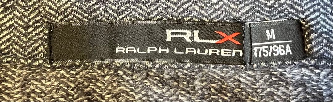 RLX　ブルゾンジャケット　 ヘリンボーン zipカーディガン サイズ　M