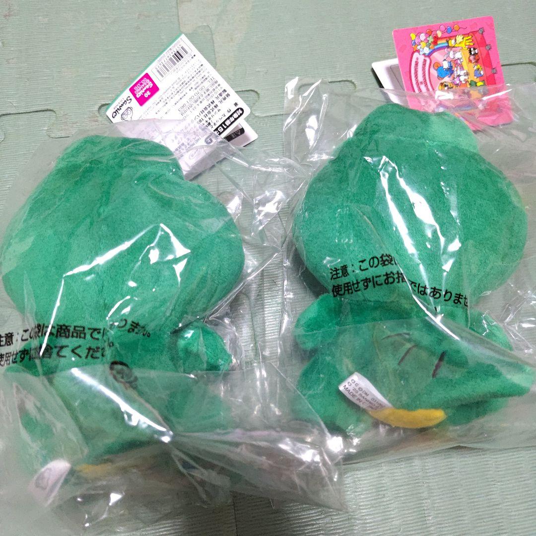 新品☆わにくん×ハンギョドン★着ぐるみマスコット☆2点セット★サンリオ