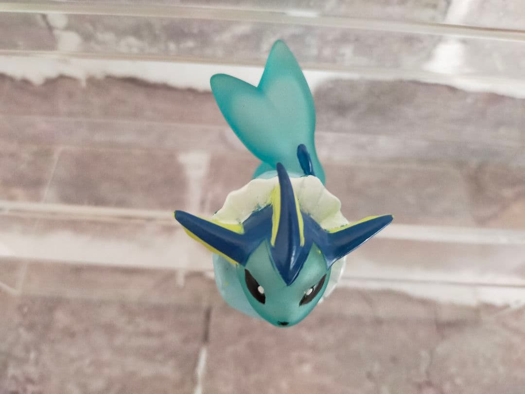 【美品】　ポケモンキッズ　指人形　シャワーズ　2005年製　クリア
