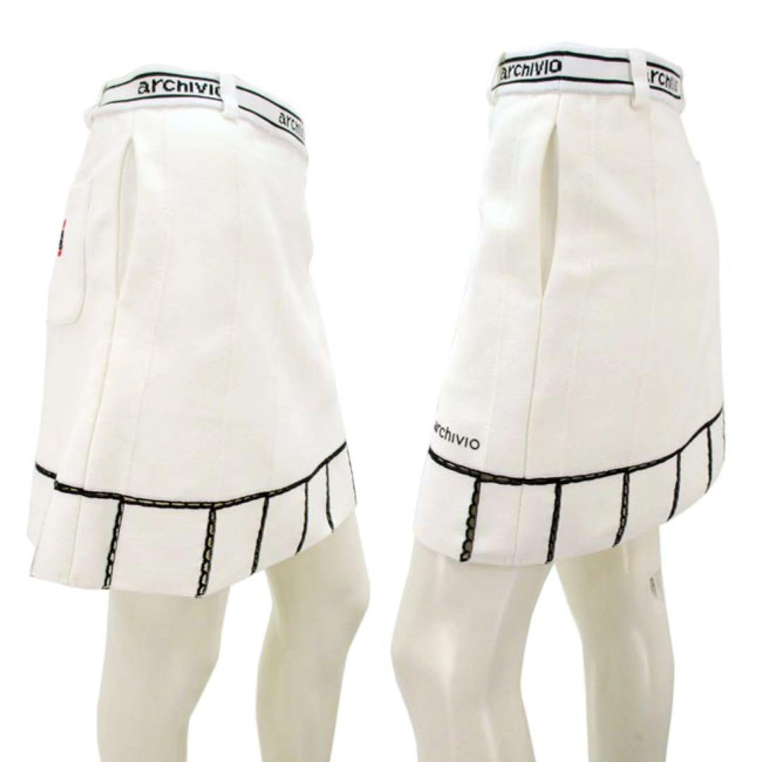 新品　アルチビオ♡archivio ニットスカート　ゴルフスカート