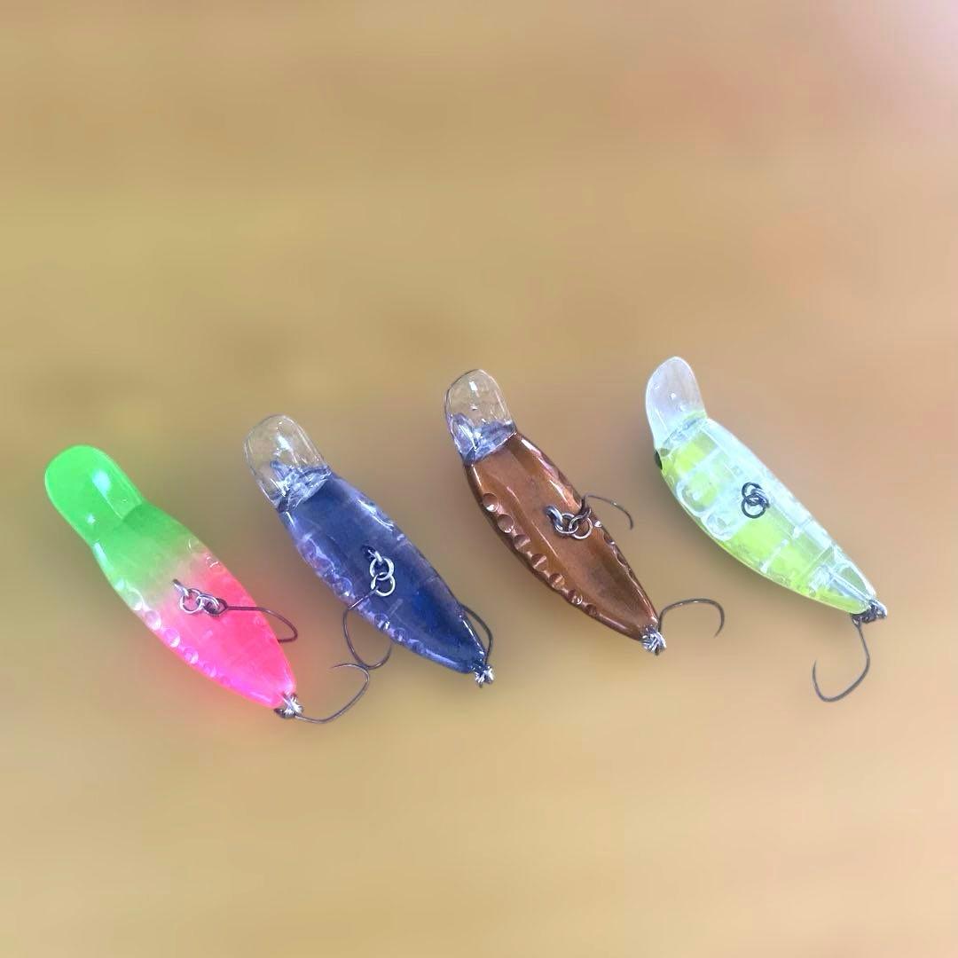 ラッキークラフト WAH ワウ40HFG2 4個セット　オオツカオリカラ