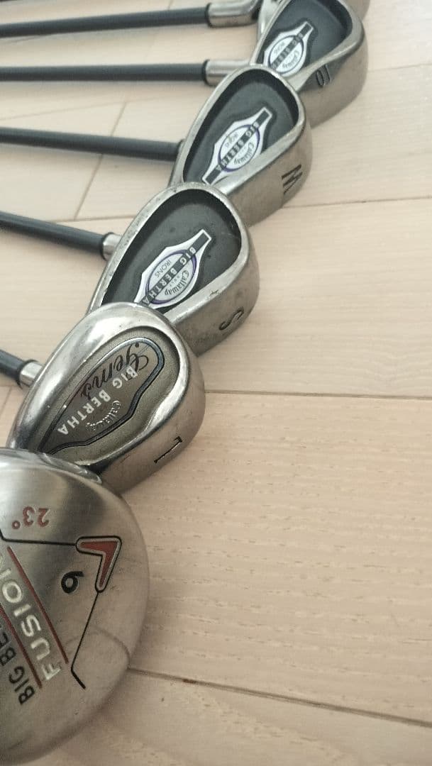 Callaway　Big Berthaアイアンセット　Ladies2002 米国
