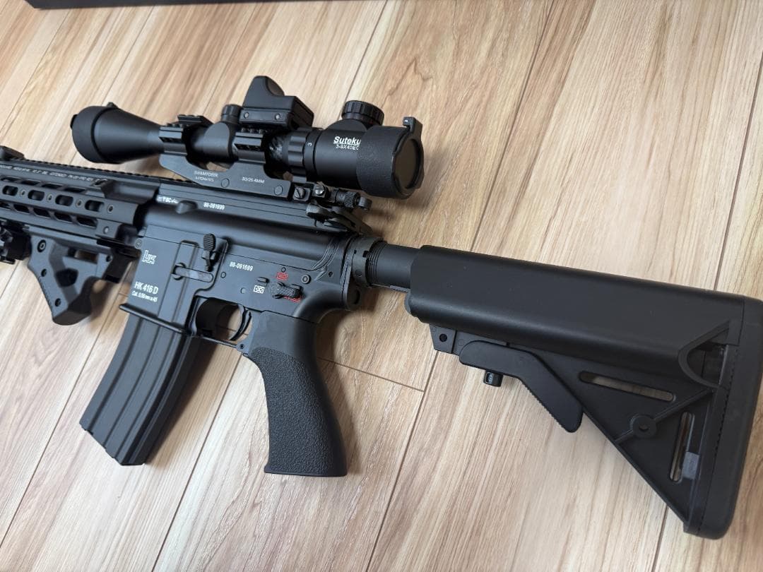 レオン　東京マルイ HK416 デルタカスタム ブラック 次世代電動ガン