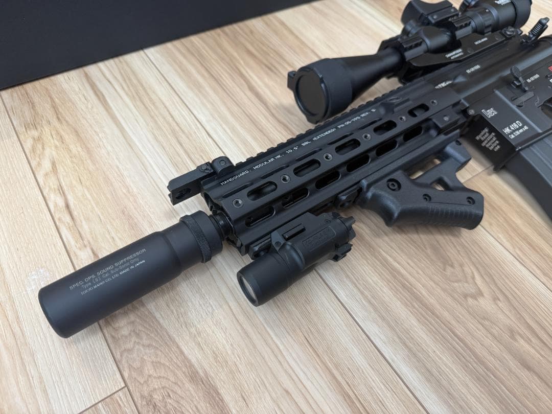 レオン　東京マルイ HK416 デルタカスタム ブラック 次世代電動ガン