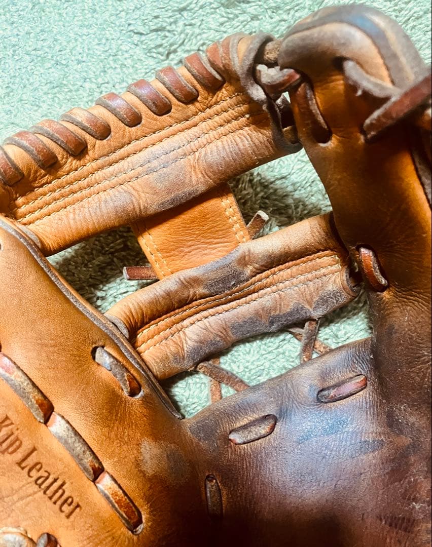 ミズノプロ　坂本　グラブ　グローブフィンガーコア　タイト　硬式　ビターオレンジ