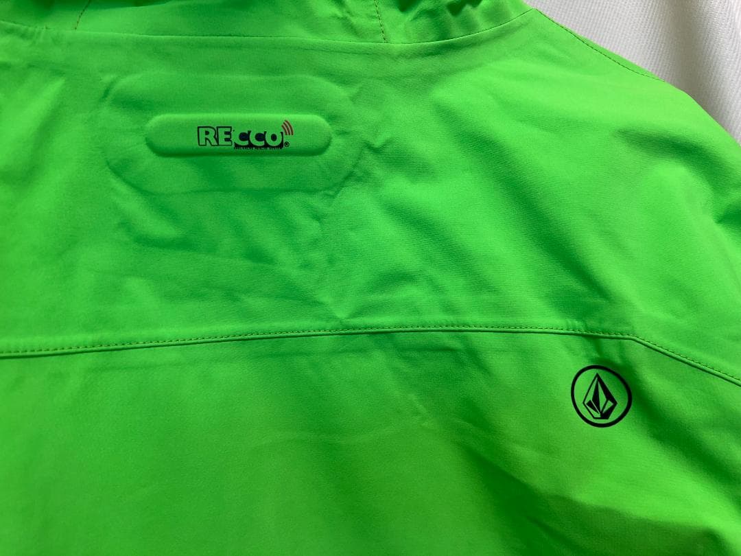 ボルコム ゴアテックスジャケット グリーン Gore-Tex Recco