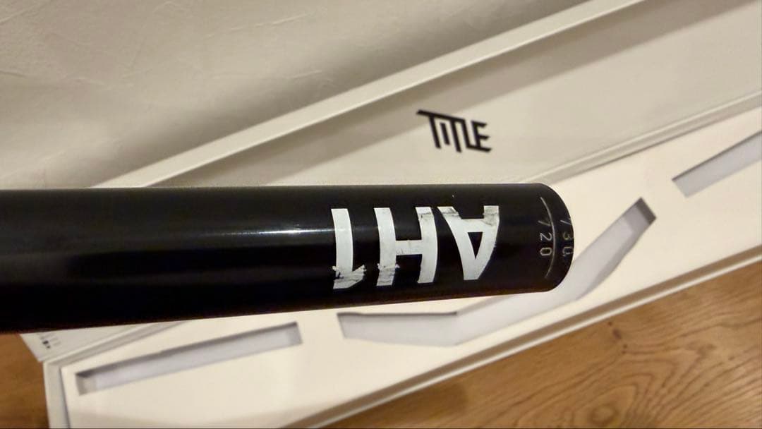 TITLE MTB AH1 ハンドルバー 31.8mm ライズ50mmブラック