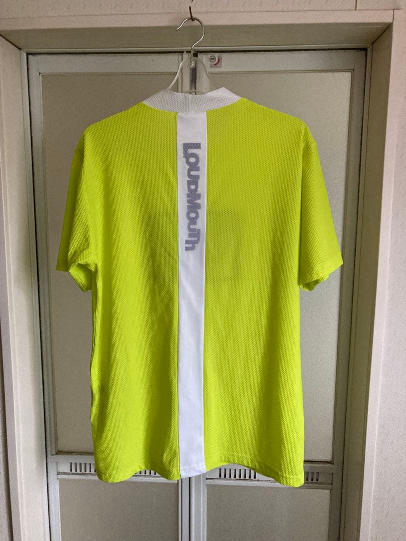 LOUD MOUTH ラウドマウス 半袖モックネックTシャツ メンズLサイズ