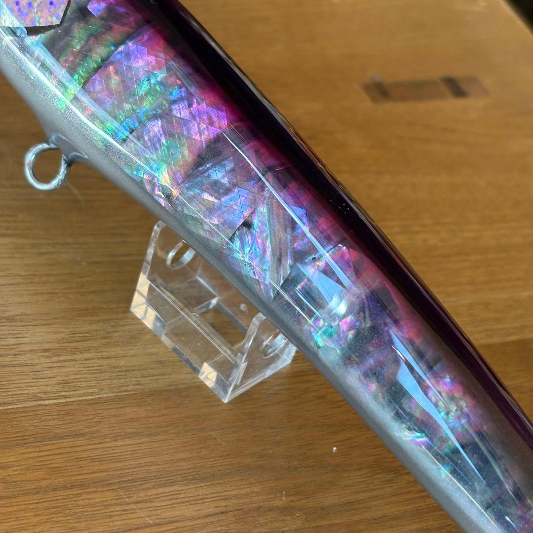 ヒラマサ ダイビングペンシル 190mm ハンドメイド Atom190f シェル