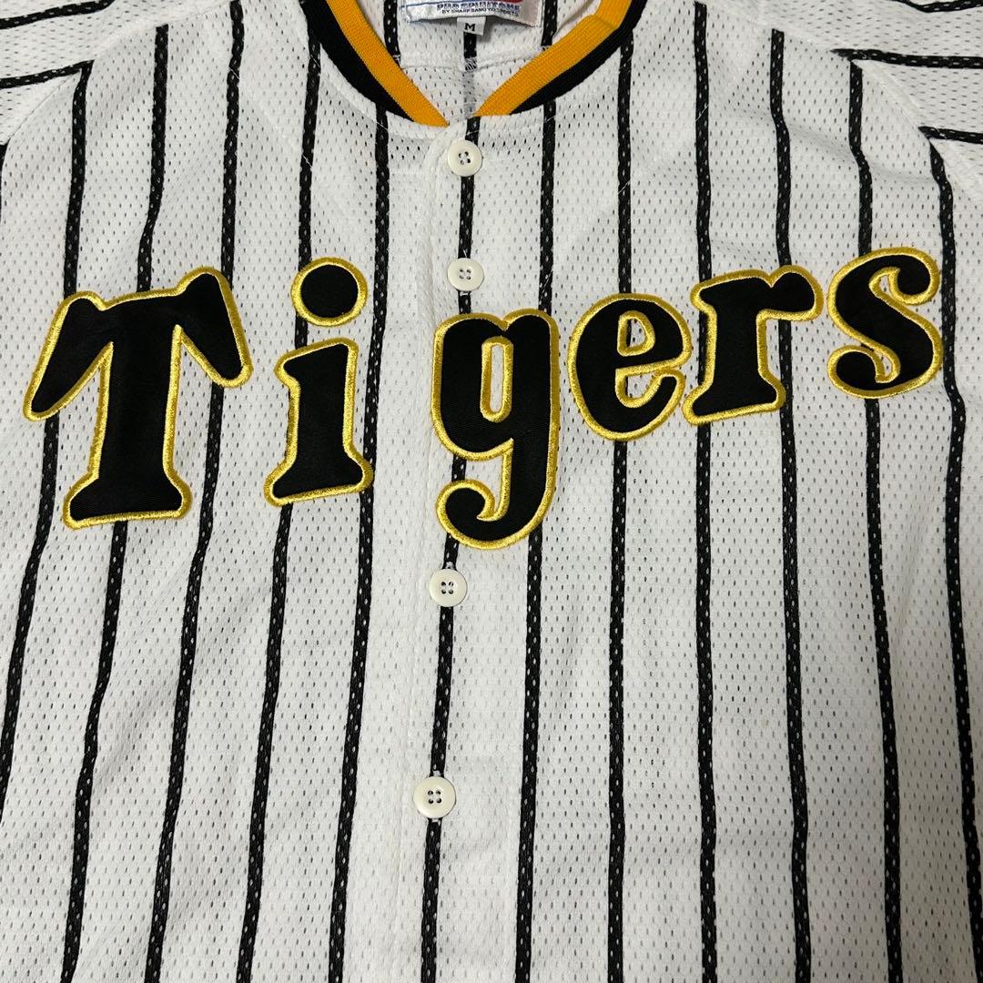 【美品】阪神タイガース ユニフォーム 背番号無し シャープ産業 復刻 サイズ M