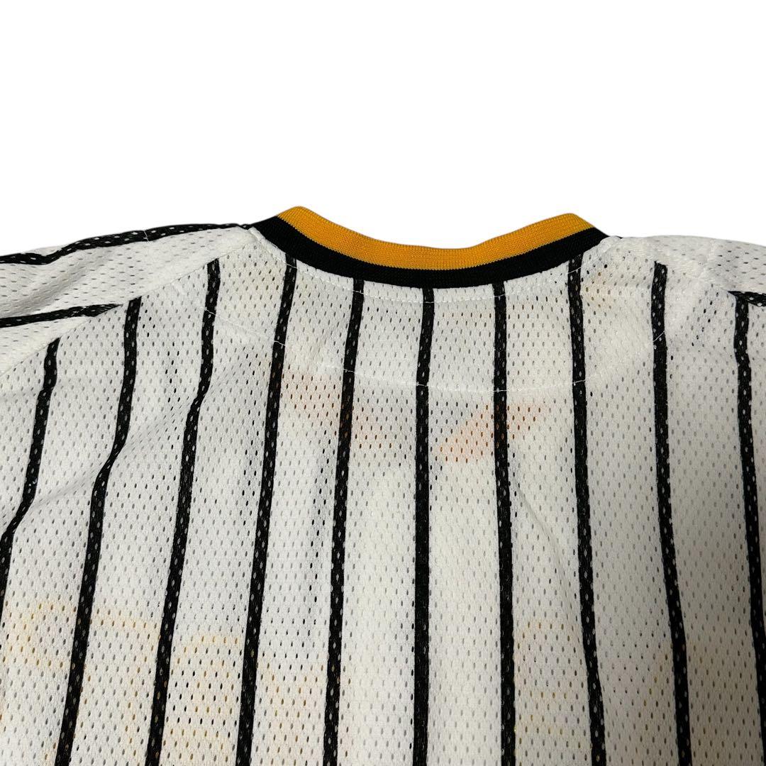 【美品】阪神タイガース ユニフォーム 背番号無し シャープ産業 復刻 サイズ M