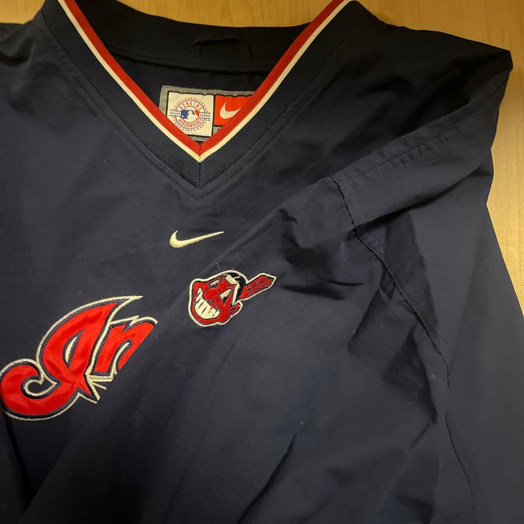 Nike Indians Vネックジャケット