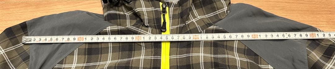 THE NORTH FACE チェック柄ウィンドブレーカー