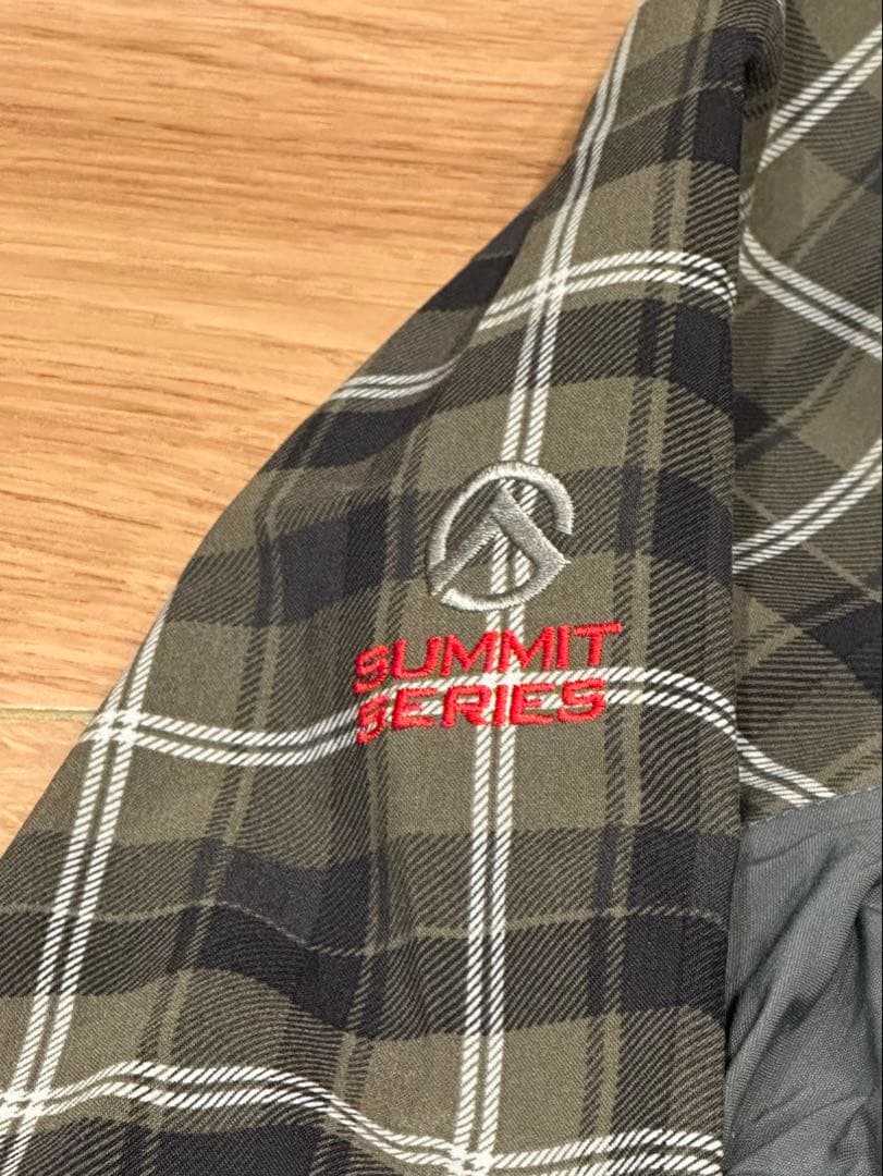 THE NORTH FACE チェック柄ウィンドブレーカー