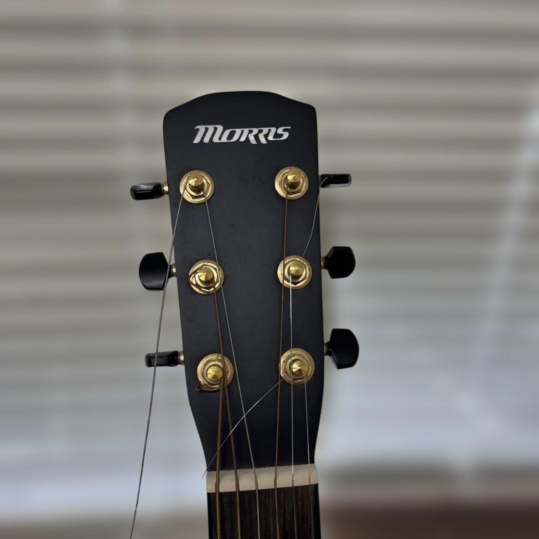 Morris アコースティックギター ギターケース付き識別番号T