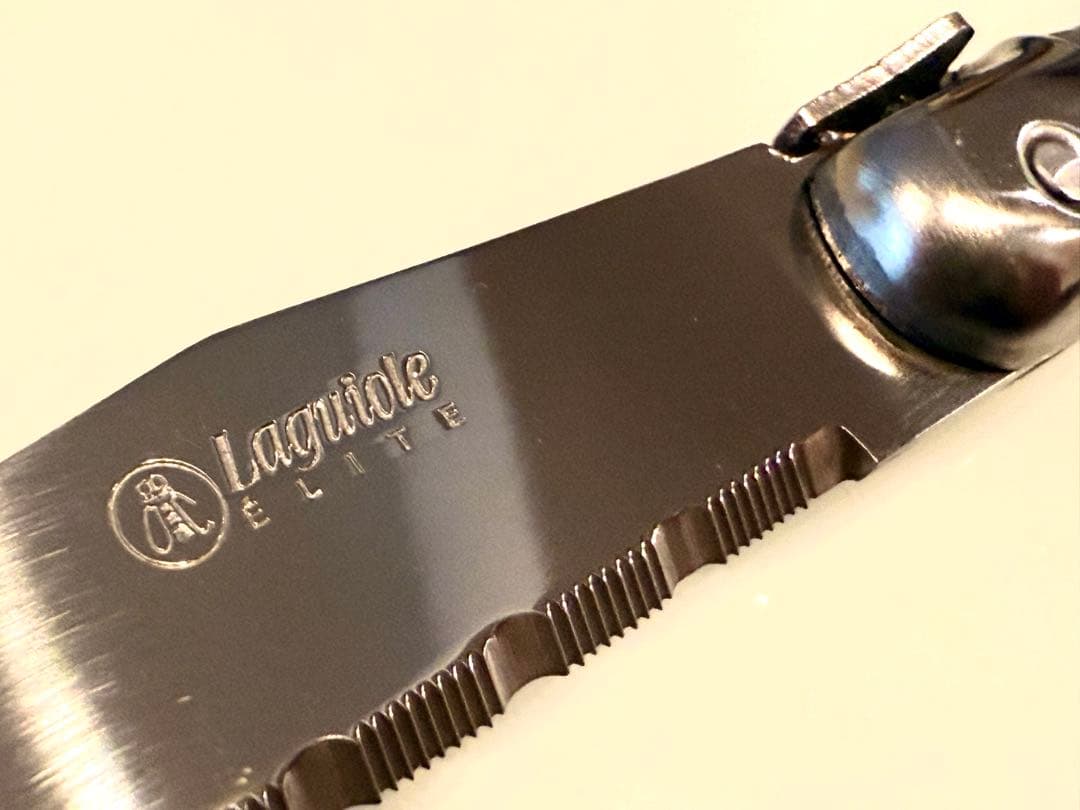 Laguiole elite カトラリーセット24本入シルバー　刻印入り5セット