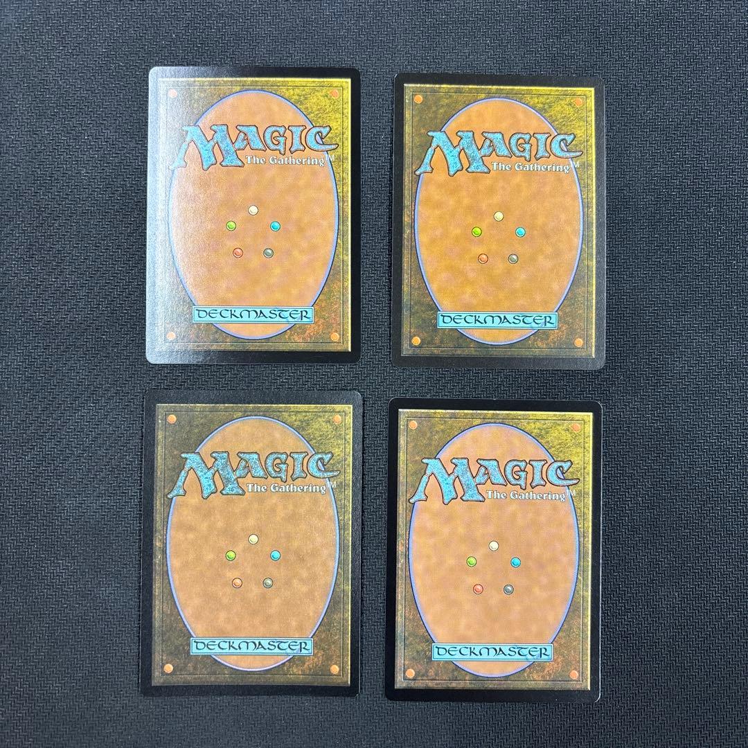 MTG グルームレイクの境界　foil4枚セット(スタンプ含)