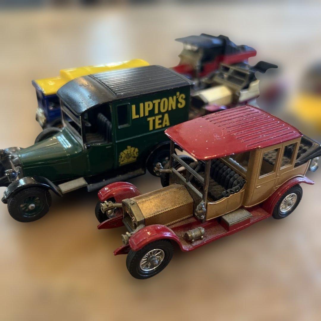 英国Lipton's Teaトラックとミニカーセット6セット