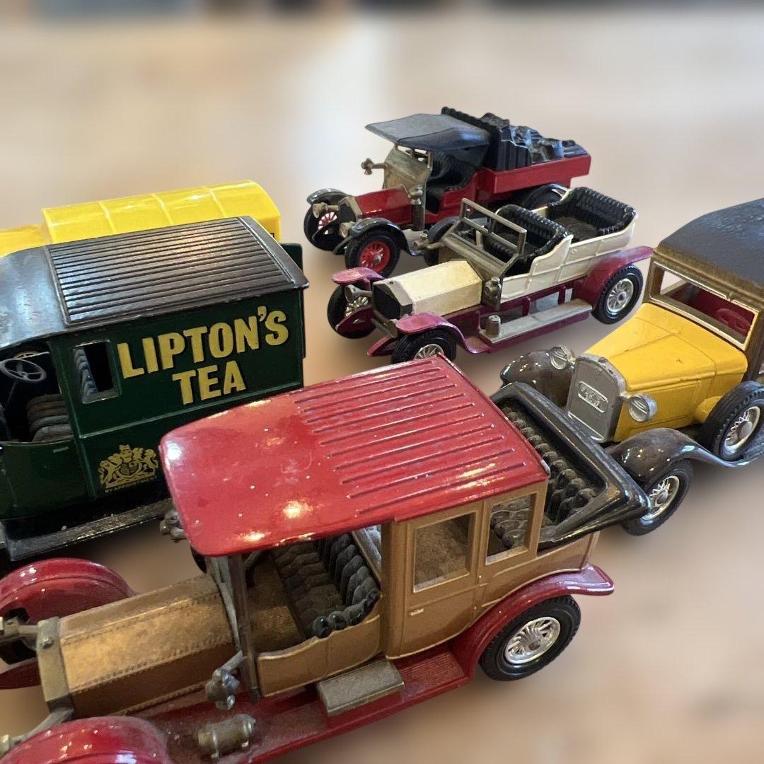 英国Lipton's Teaトラックとミニカーセット6セット
