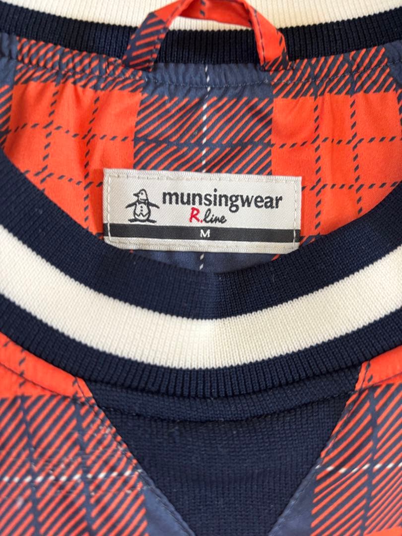 muningwear チェック柄ジャケット M