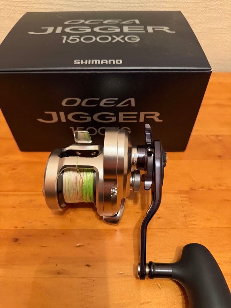 21オシアジガー 1500XG 新品替えスプール付き