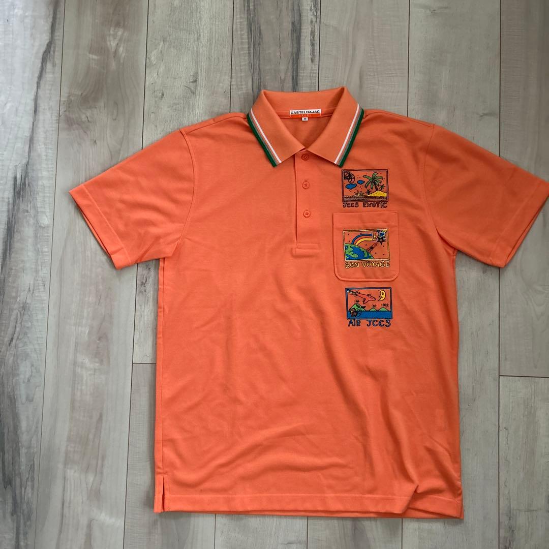 CASTELBAJACスポーツ　ゴルフウェア　ポロシャツ　未使用品　46 M
