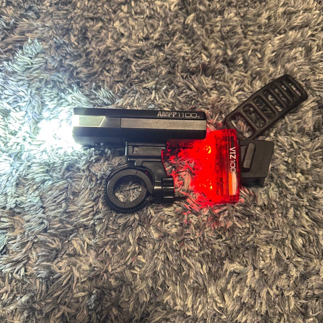 AMPP1100 LEDライト ハンドルバー取り付け