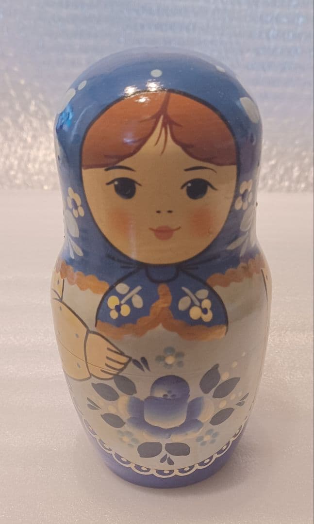 本場ロシア製 木製マトリョーシカ MADE IN RUSSIA