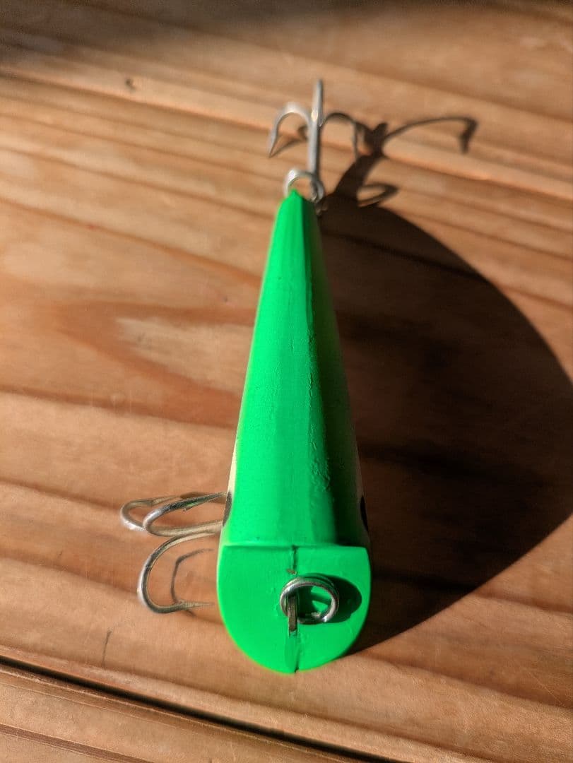 HEDDON HEDD PLUG ヘドン ヘッドプラグ グリーン蛍光