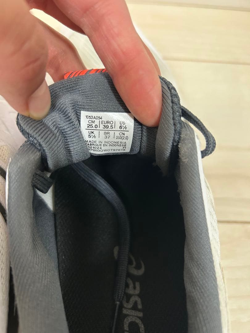 【美品】 ASICS ローテジャパン　25.0cm