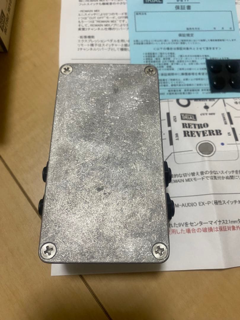 【TRIAL RETRO REVERB 】エフェクター　最終値下げ