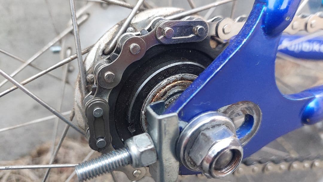 FUJI TRACK ピストバイク クロモリフレーム 自転車本体 車体