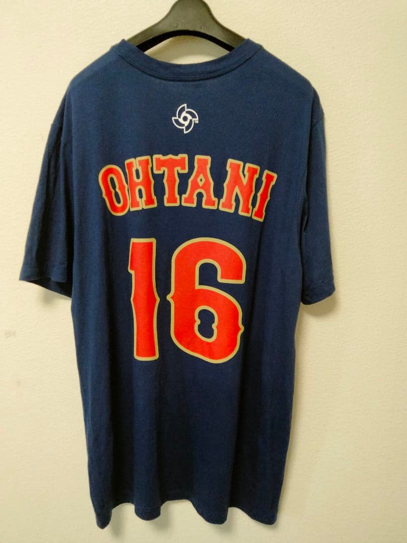WBC 大谷翔平 16 Tシャツ Mサイズ 監督缶バッジ付き