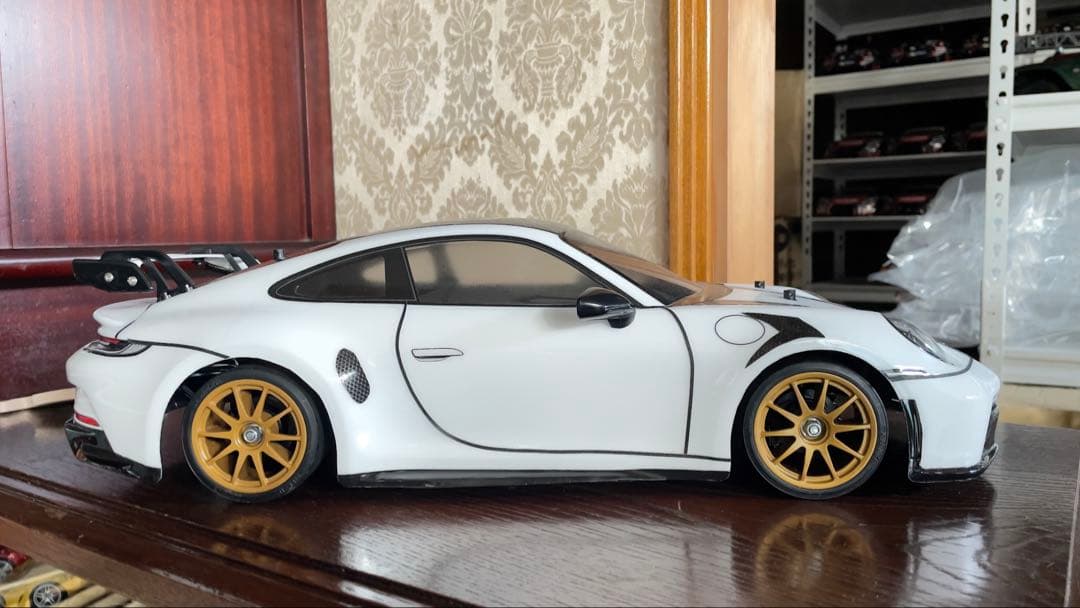 タミヤ 911GT3 1/10 ボディ 特注ホワイト