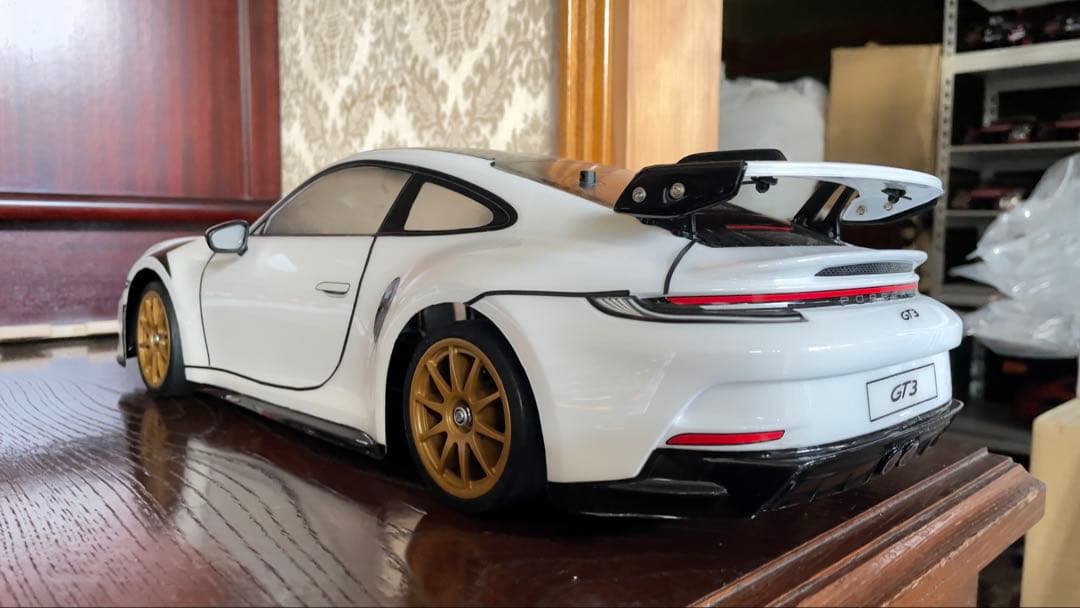 タミヤ 911GT3 1/10 ボディ 特注ホワイト