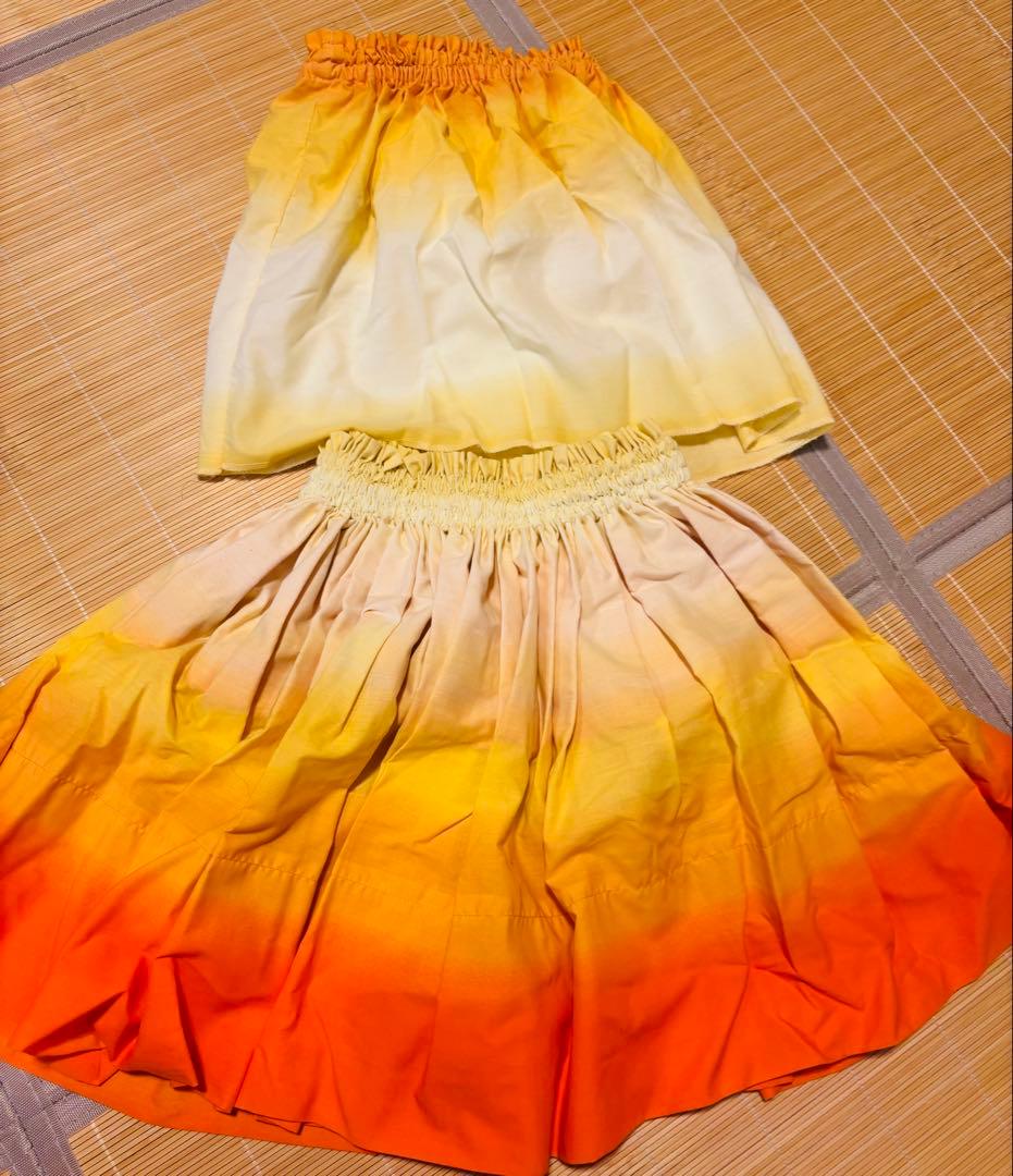 キッズ　フラダンスセット