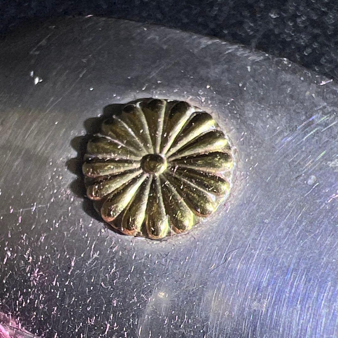 三越純銀　菊紋天皇家御賜品ボンボニエール　71.5g 東Y8-0318☆1F