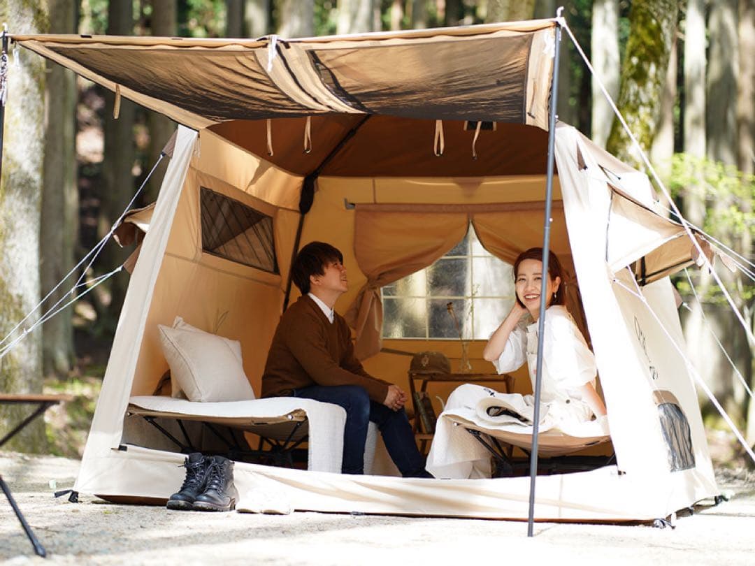 OUCHI TENT おうちテント　DoD T4-825-BR グランドシート付