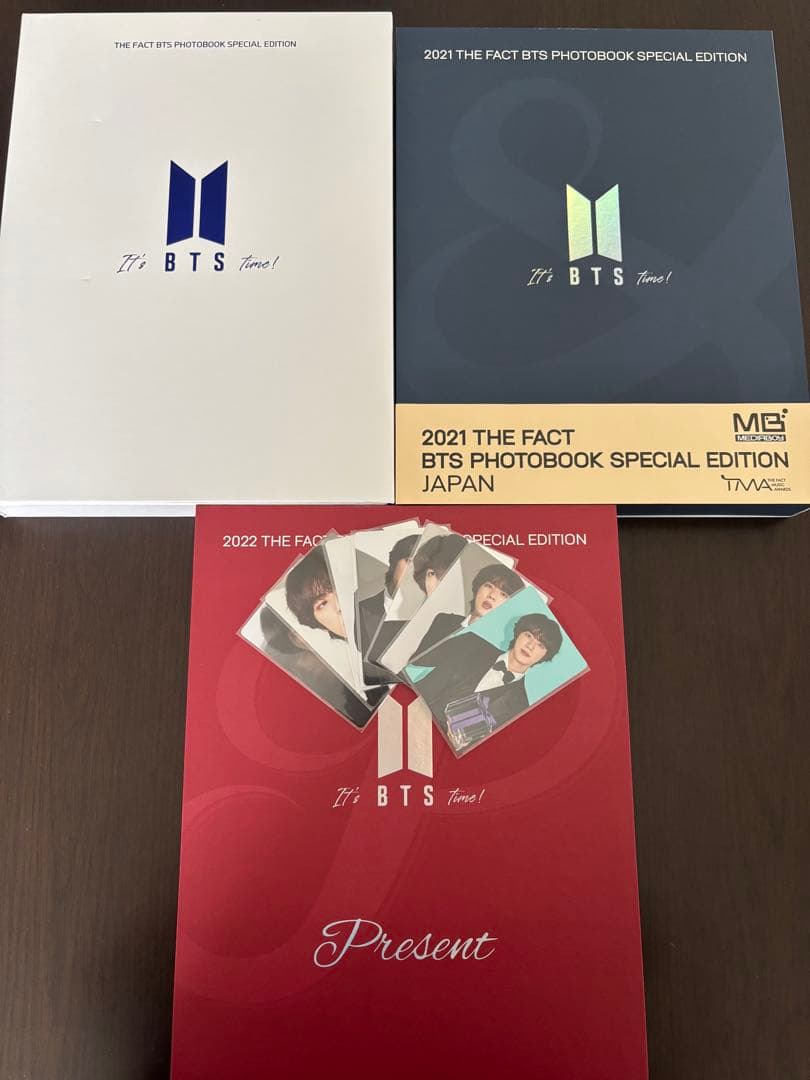 BTS TMA 写真集3冊・ジンファイル・フォトカード・トレカセット