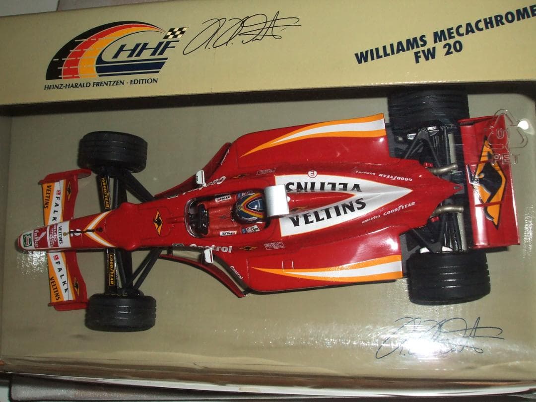 ウィリアムズ　ＦＷ２０　H・H・フレンツエン　ミニチャンプス　１／１８