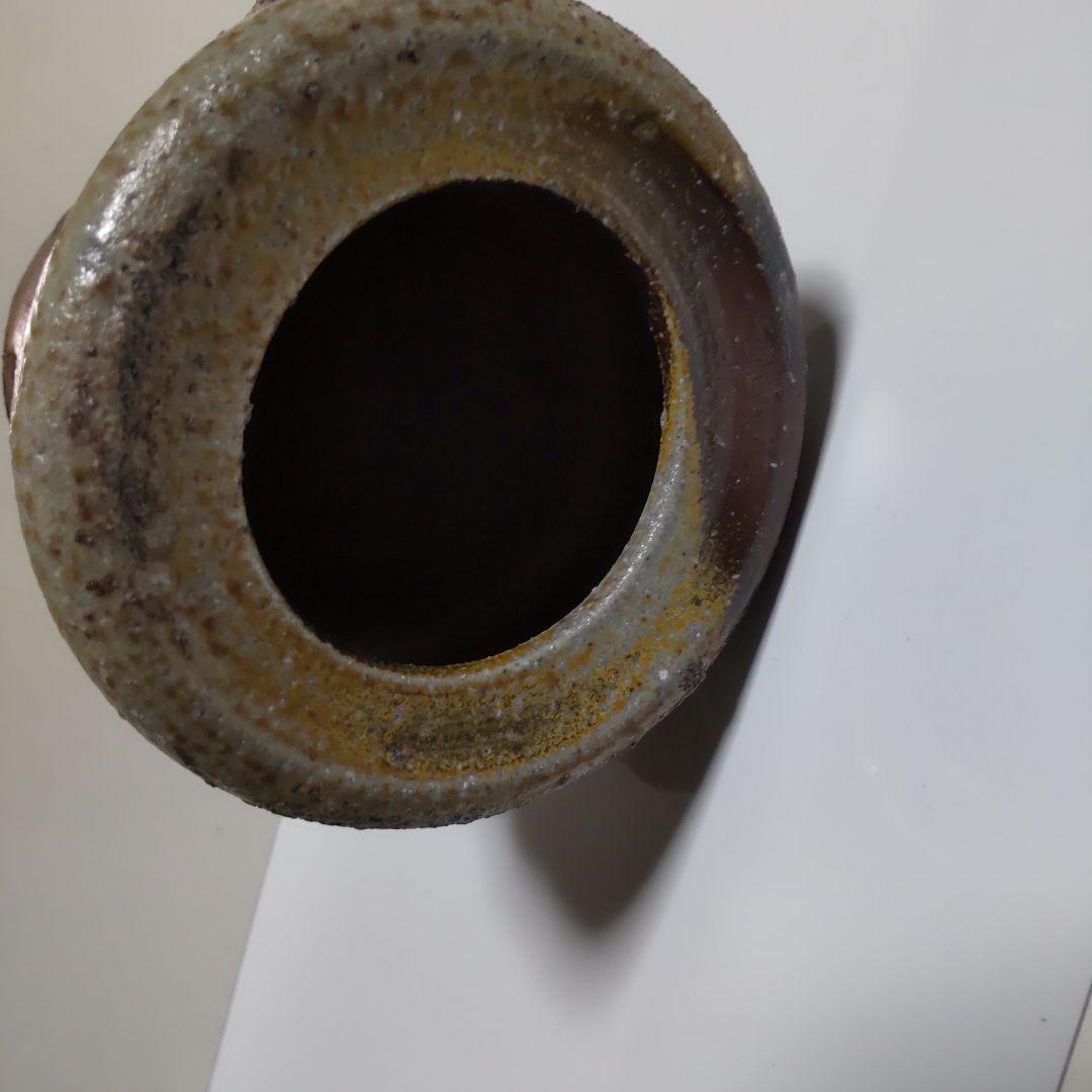 備前焼 人間国宝 山本陶秀作の花入れです‼️ 木箱あります。