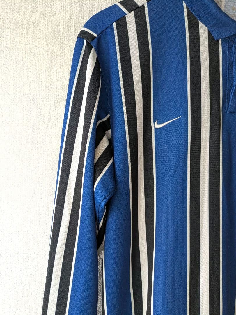 F.C.Real Bristol 長袖 ゲームシャツ XL ストライプ サッカー